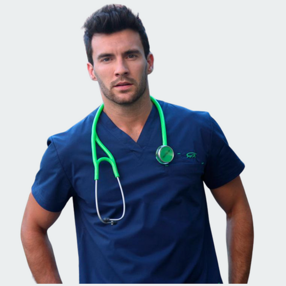 Men's 5450 Stealth V-Neck Scrub Top