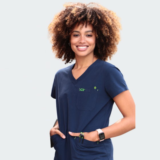 Women's 5400 Classic V-Neck Scrub Top