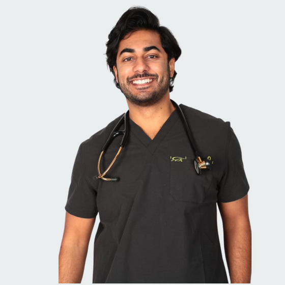 Men's 5450 Stealth V-Neck Scrub Top