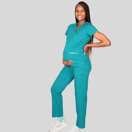 Women's 8520 Quattro Maternity Cargo Scrub Pant